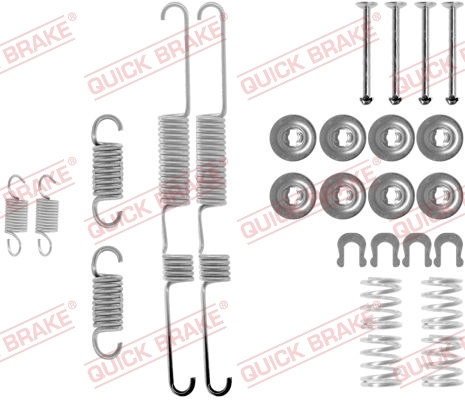 Accessory Kit, brake shoes